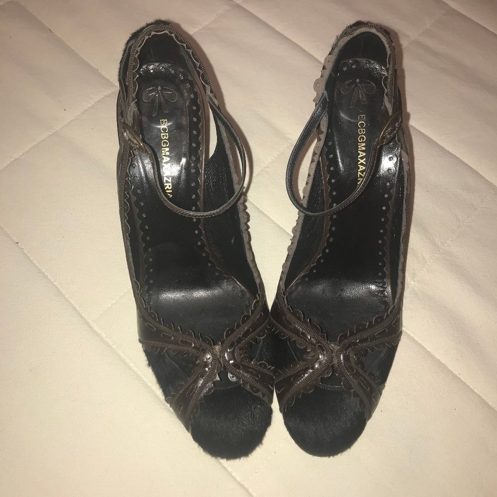 Dark chocolate, BCBG MaxAzria High Heels